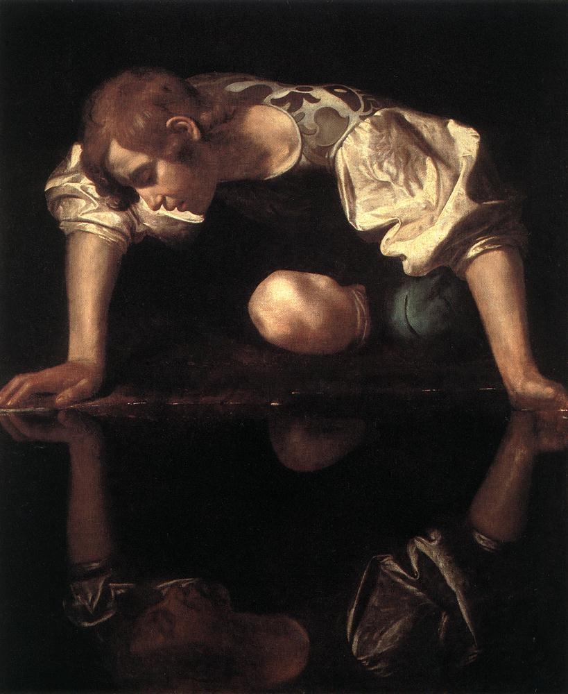 Michelangelo Merisi, dit Le Caravage (1571-1610) - Narcisse.JPG